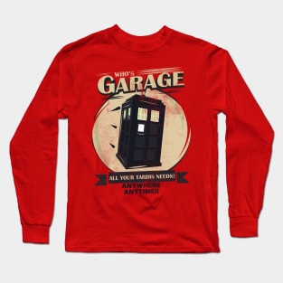 Who's Garage Long Sleeve T-Shirt